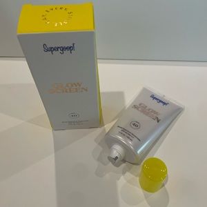 Brand new unopened supergoop glow screen